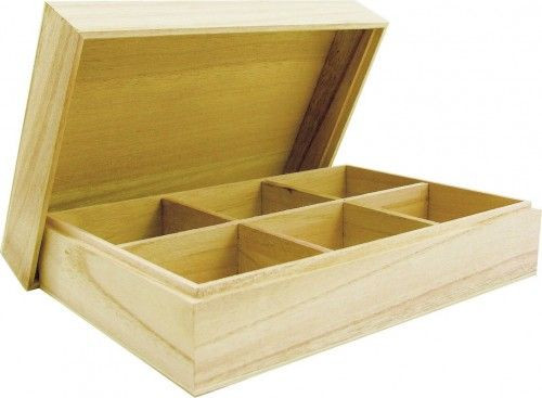 Teafilter tartó 6 rekeszes