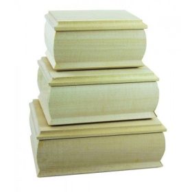 Ékszerdoboz, négyzet, 14x10x5,5 cm