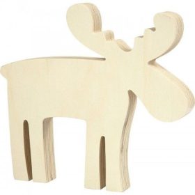 Karácsonyi figurák - Rénszarvas, 15x14cm