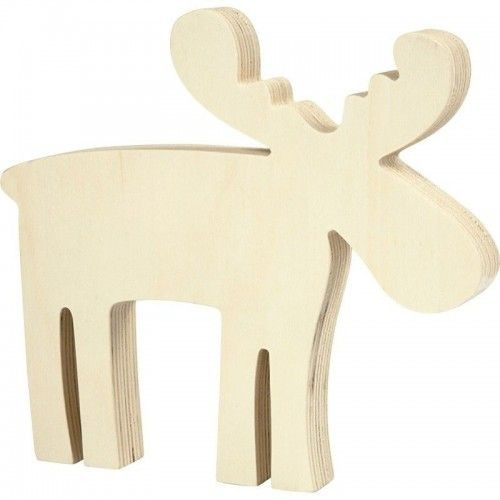 Karácsonyi figurák - Rénszarvas, 15x14cm