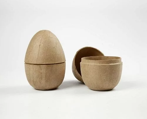 Papírmasé tojás-szétnyitható