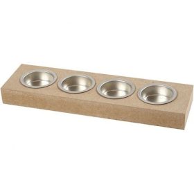Mécsestartók MDF-ből, Tégla 4 db-os