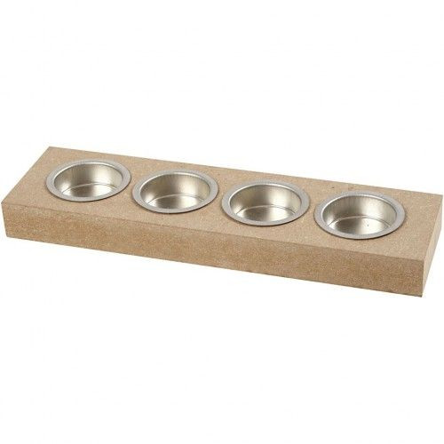 Mécsestartók MDF-ből, Tégla 4 db-os