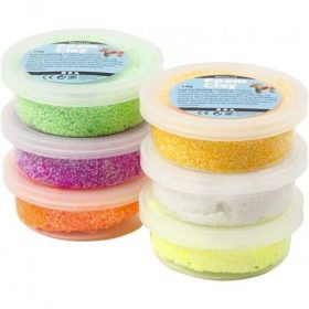 Szemcsés habgyurma szett