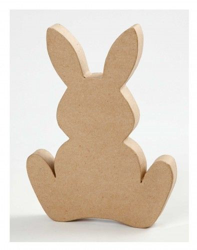 Papírmasé nyuszi 25cm