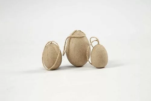 Papírmasé tojások 3*2db/cs