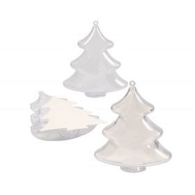 Szétnyitható műanyag fenyőfa