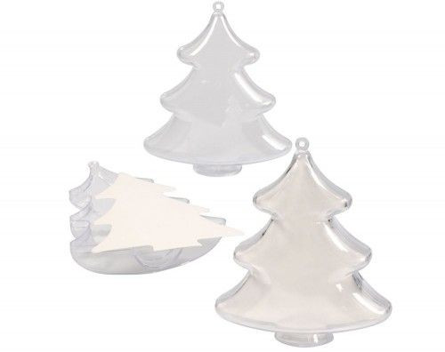 Szétnyitható műanyag fenyőfa