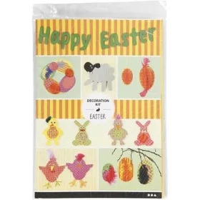 Húsvéti karton egységcsomag, élénk