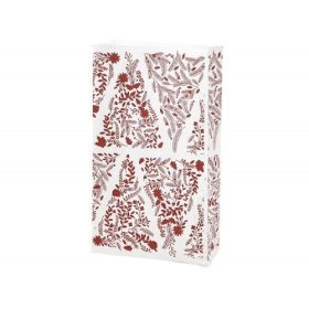 Papírtasak karácsonyi mintával, karácsonyfa