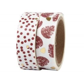 Dekor ragasztószalag karácsonyi mintával