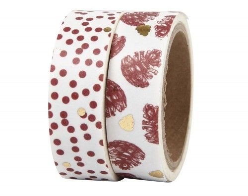 Dekor ragasztószalag karácsonyi mintával