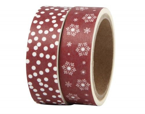 Dekor ragasztószalag karácsonyi mintával