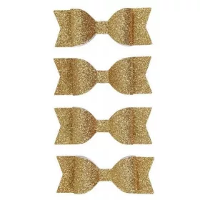 Papír masni, glitteres, 4db/cs, arany