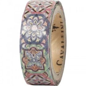 Dekor ragasztószalag, csipke, 15mm*5m