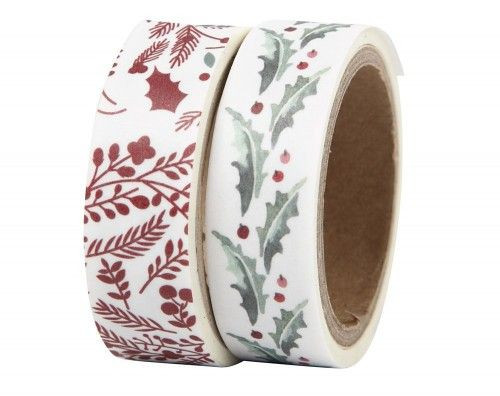 Dekor ragasztószalag karácsonyi mintával