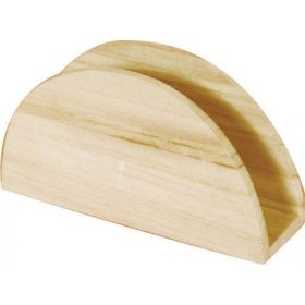 Szalvétatartó, íves