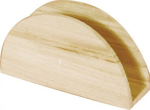 Szalvétatartó, íves