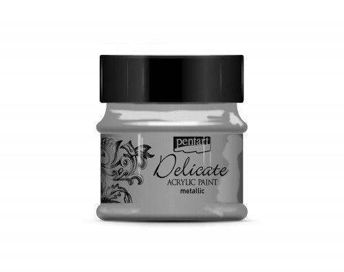 Delicate metál akrilfesték 50ml antikezüst