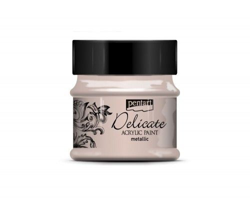Delicate metál akrilfesték 50ml rózsaarany