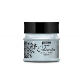 Delicate metál akrilfesték 50ml kékezüst