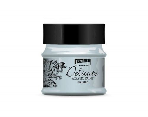 Delicate metál akrilfesték 50ml kékezüst