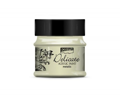 Delicate metál akrilfesték 50ml óarany