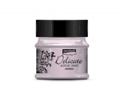 Delicate metál akrilfesték 50ml lilaezüst