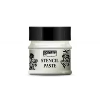 Stencilező paszta gyöngyház 50ml jégvirág