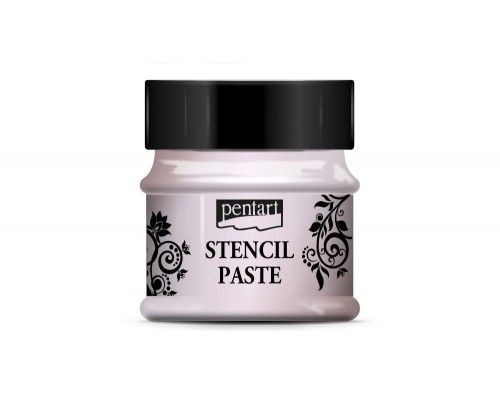 Stencilező paszta gyöngyház 50ml vattacukor