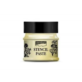 Stencilező paszta gyöngyház 50ml vanília