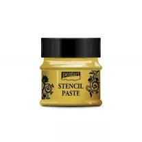 Stencilező paszta metál 50ml arany
