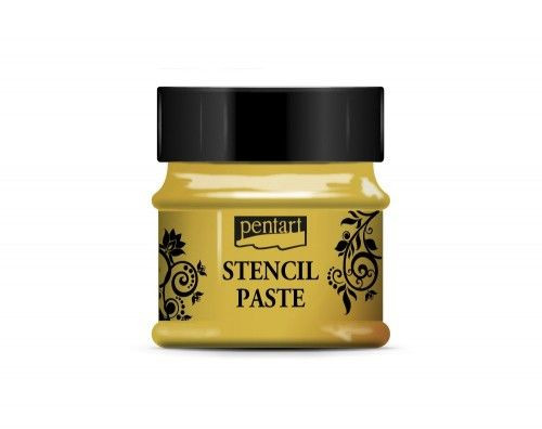 Stencilező paszta metál 50ml arany