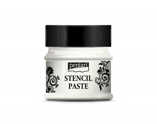 Stencilező paszta metál 50ml ezüst