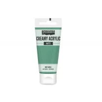 Krémes matt akrilfesték, 60ml, mentazöld