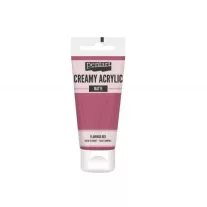 Krémes matt akrilfesték, 60ml, flamingó