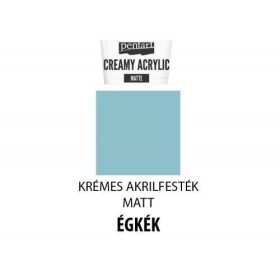 Krémes matt akrilfesték, 60ml, égkék