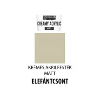 Krémes matt akrilfesték, 60ml, elefántcsont
