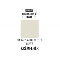 Krémes matt akrilfestékt, 60ml, krémfehér