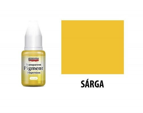 Transzparens színező diszperzió, 20ml, sárga