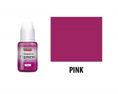 Transzparens színező diszperzió, 20ml, pink