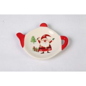 Karácsonyi kerámia, Teafiltertartó 10x12cm
