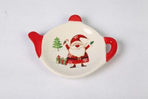 Karácsonyi kerámia, Teafiltertartó 10x12cm