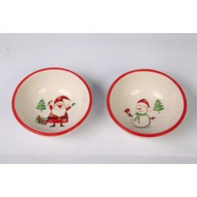 Karácsonyi kerámia, Tálka 2db/cs, 170ml