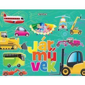 Színező matricákkal - Járművek