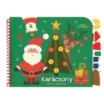 Számos matricásfüzet - Karácsony