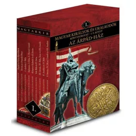   Az Árpád-ház - Magyar királyok és uralkodók könyvsorozat I. 1-9.kötet (díszdoboz)