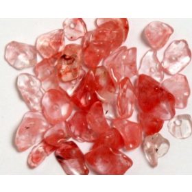 Ásványgyöngy málnakvarc