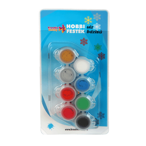 Hobby festék klt 8*5ml karácsonyi
