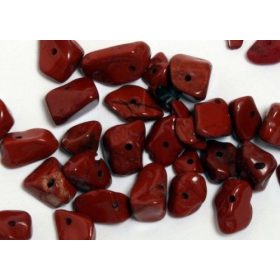 Ásványgyöngy vörös jáspis